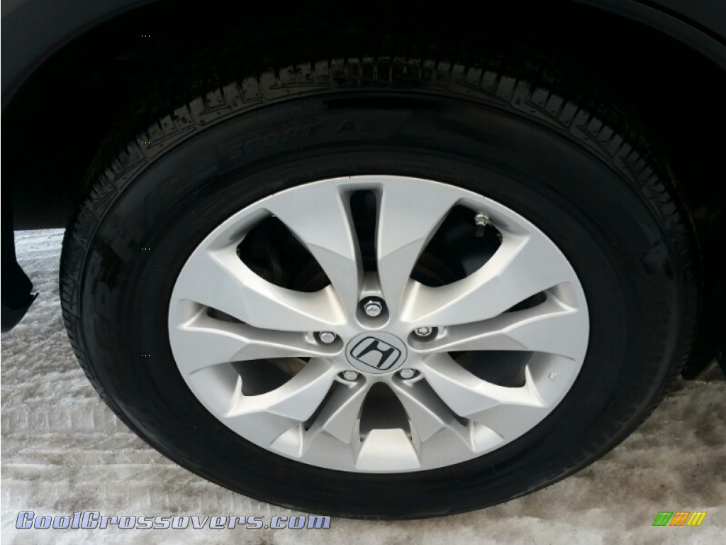 2012 CR-V EX-L 4WD - Polished Metal Metallic / Black photo #7
