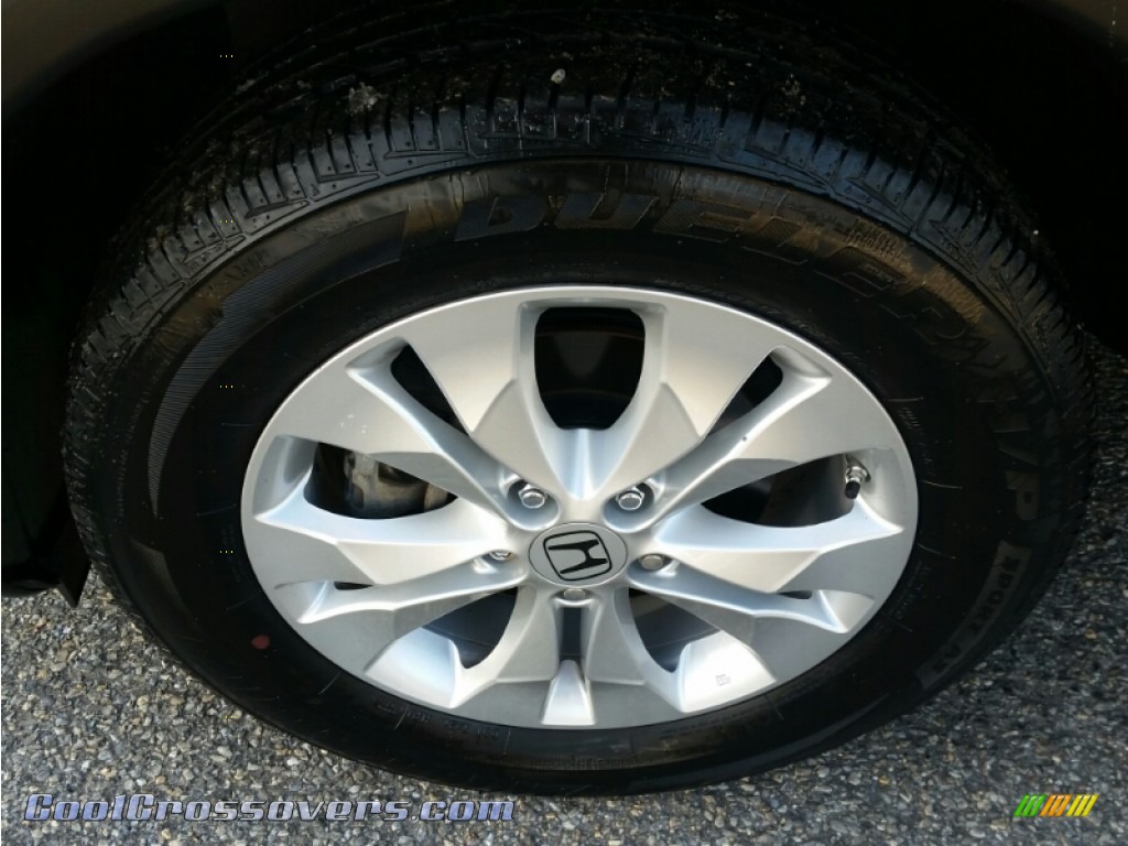 2012 CR-V EX-L 4WD - Polished Metal Metallic / Black photo #8