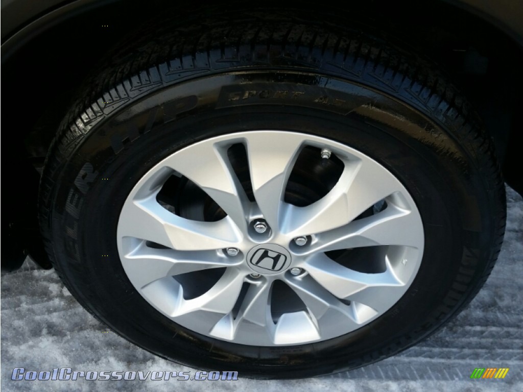 2012 CR-V EX-L 4WD - Polished Metal Metallic / Black photo #9