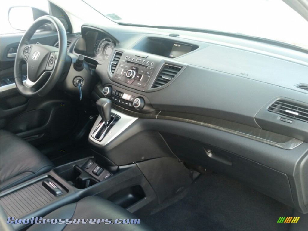 2012 CR-V EX-L 4WD - Polished Metal Metallic / Black photo #22