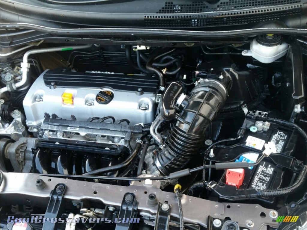 2012 CR-V EX-L 4WD - Polished Metal Metallic / Black photo #27