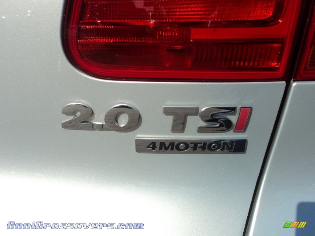 2012 Tiguan S 4Motion - Reflex Silver Metallic / Beige photo #24