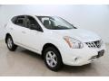 Nissan Rogue S AWD Pearl White photo #1