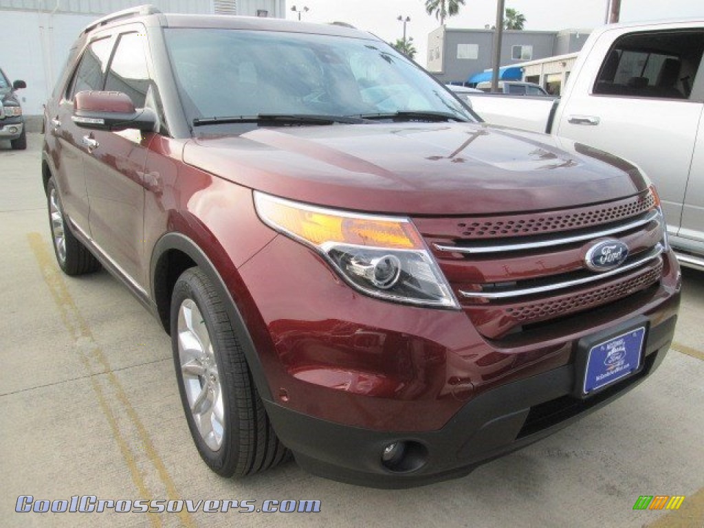 Bronze Fire / Charcoal Black Ford Explorer Limited