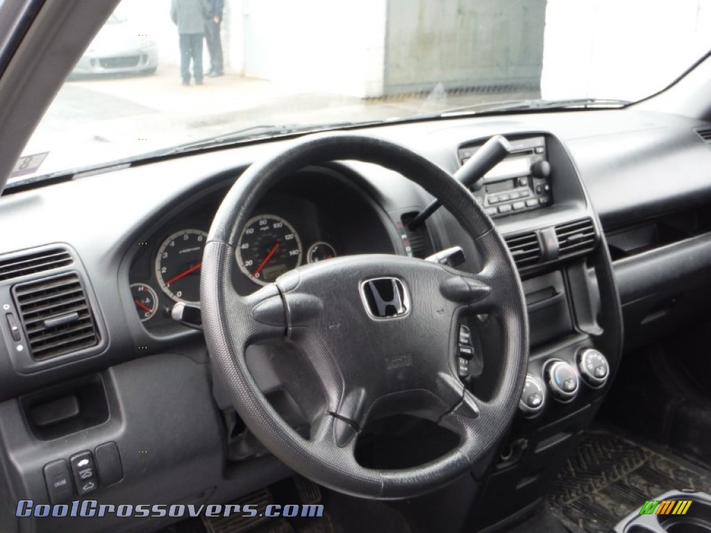 2003 CR-V EX 4WD - Satin Silver Metallic / Black photo #12