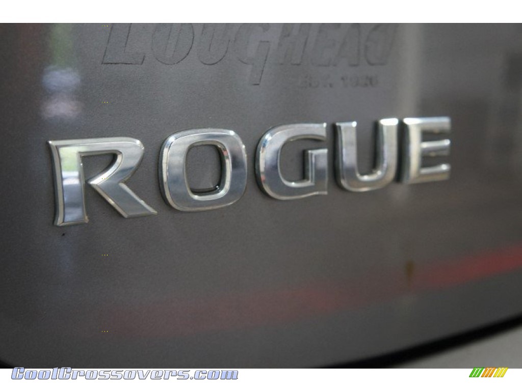 2012 Rogue SV AWD - Platinum Graphite / Black photo #62