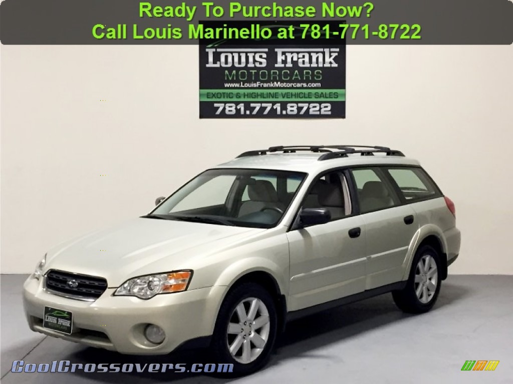 2006 Outback 2.5i Wagon - Champagne Gold Opalescent / Taupe photo #18