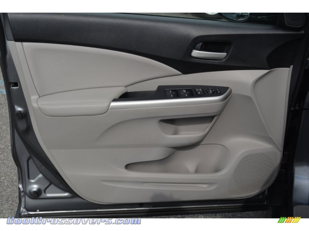 2013 CR-V EX-L AWD - Polished Metal Metallic / Gray photo #9
