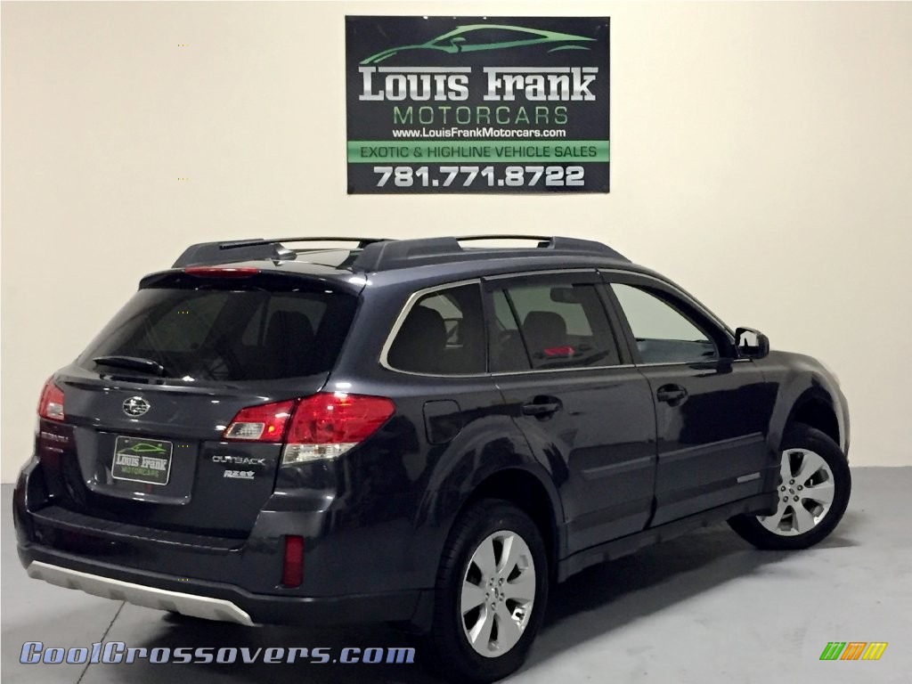 2012 Outback 2.5i Limited - Graphite Gray Metallic / Off Black photo #5