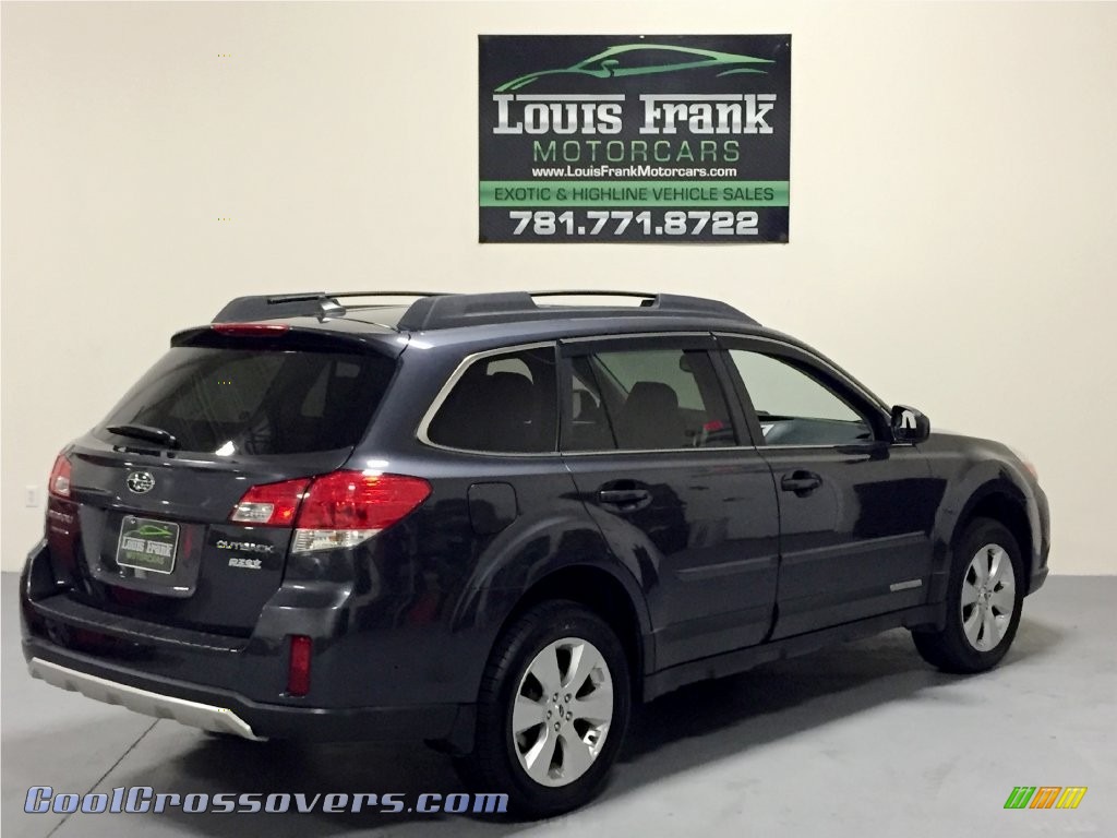 2012 Outback 2.5i Limited - Graphite Gray Metallic / Off Black photo #12
