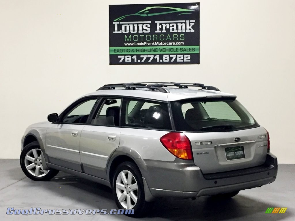 2007 Outback 2.5i Limited Wagon - Brilliant Silver Metallic / Charcoal Leather photo #3