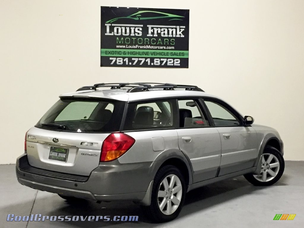 2007 Outback 2.5i Limited Wagon - Brilliant Silver Metallic / Charcoal Leather photo #5
