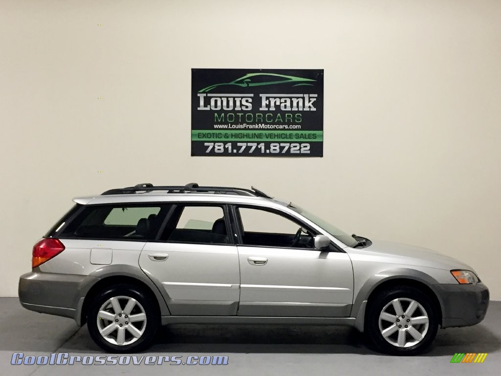 2007 Outback 2.5i Limited Wagon - Brilliant Silver Metallic / Charcoal Leather photo #6