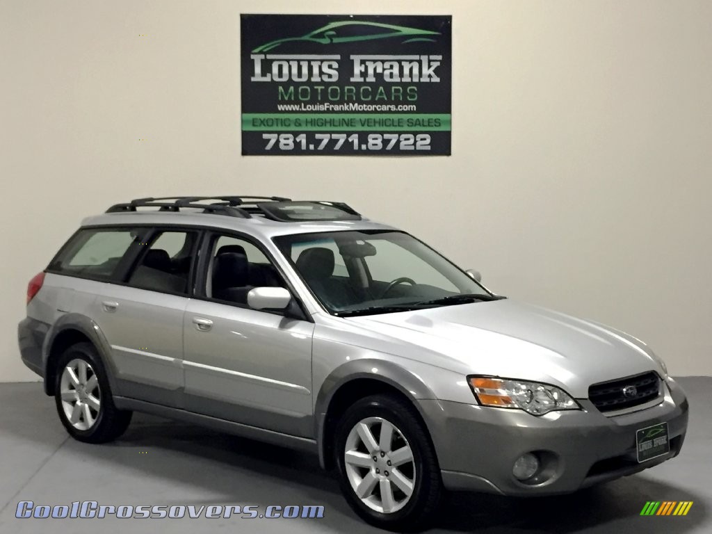 2007 Outback 2.5i Limited Wagon - Brilliant Silver Metallic / Charcoal Leather photo #10