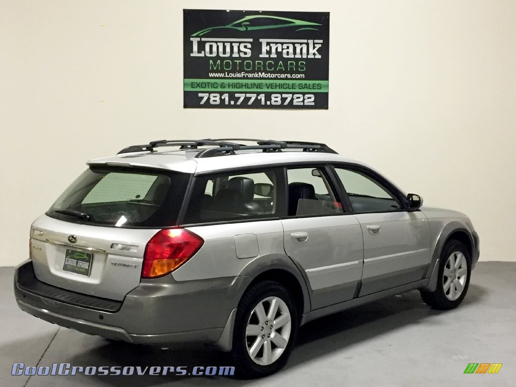 2007 Outback 2.5i Limited Wagon - Brilliant Silver Metallic / Charcoal Leather photo #12