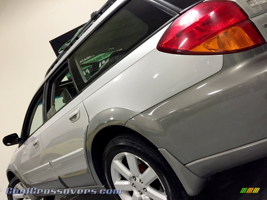 2007 Outback 2.5i Limited Wagon - Brilliant Silver Metallic / Charcoal Leather photo #16