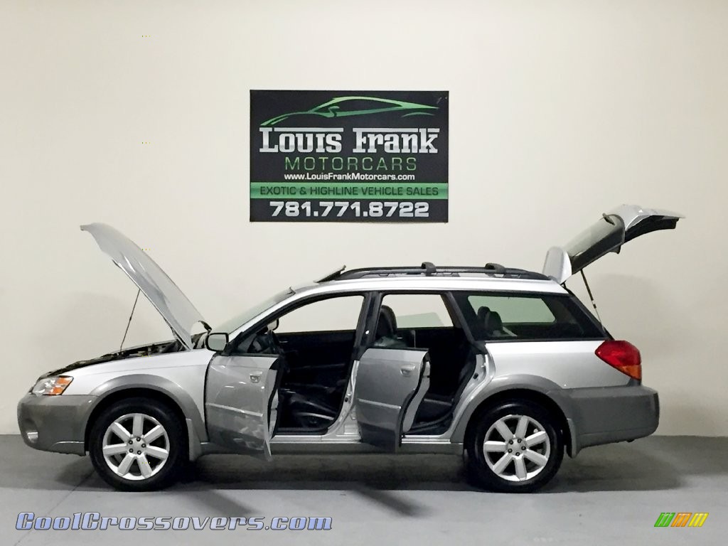 2007 Outback 2.5i Limited Wagon - Brilliant Silver Metallic / Charcoal Leather photo #38
