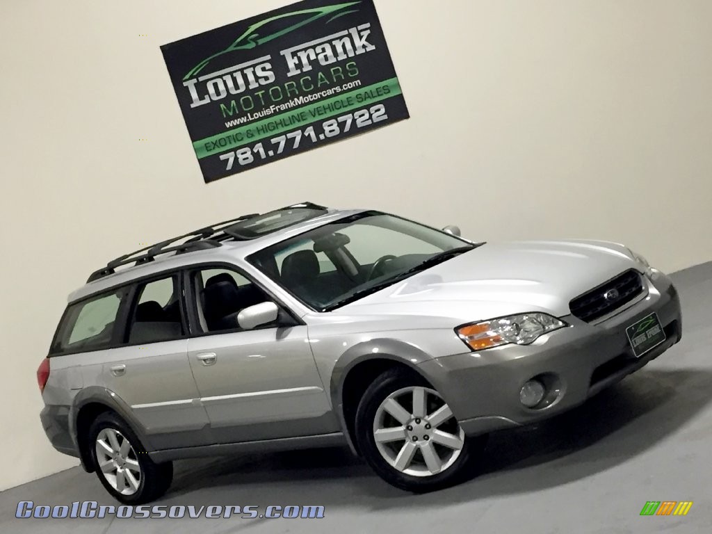 2007 Outback 2.5i Limited Wagon - Brilliant Silver Metallic / Charcoal Leather photo #70