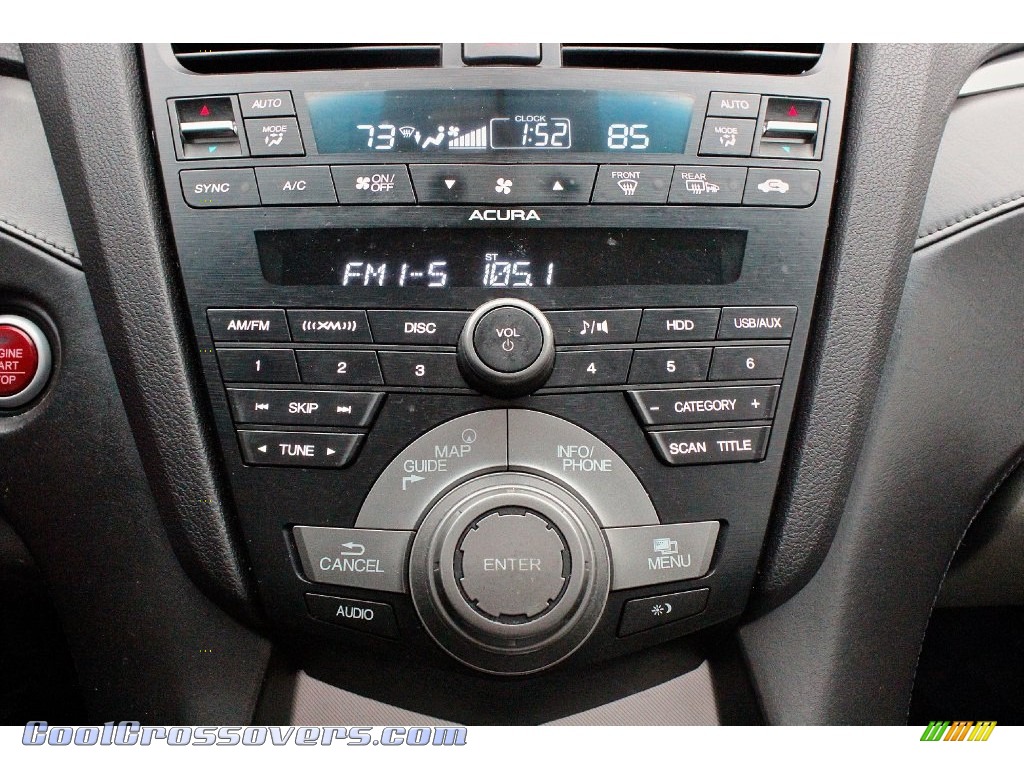 2011 ZDX Technology SH-AWD - Crystal Black Pearl / Taupe photo #30