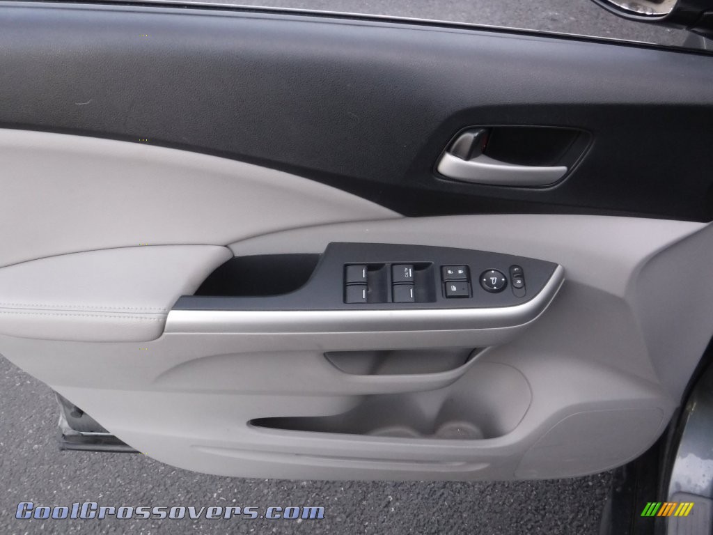 2013 CR-V EX-L AWD - Polished Metal Metallic / Gray photo #12