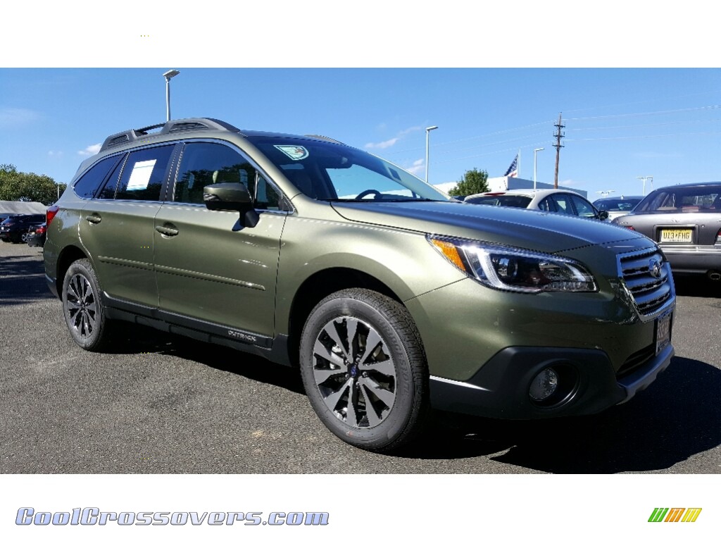 2017 Outback 3.6R Limited - Wilderness Green Metallic / Warm Ivory photo #1
