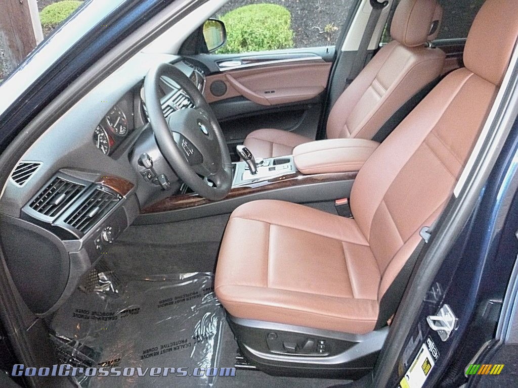 2013 X5 xDrive 35i Premium - Deep Sea Blue Metallic / Cinnamon Brown photo #12