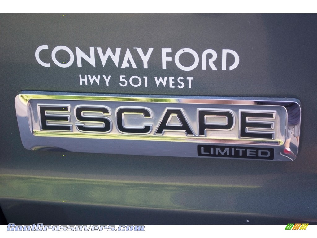2010 Escape Limited V6 4WD - Steel Blue Metallic / Charcoal Black photo #5