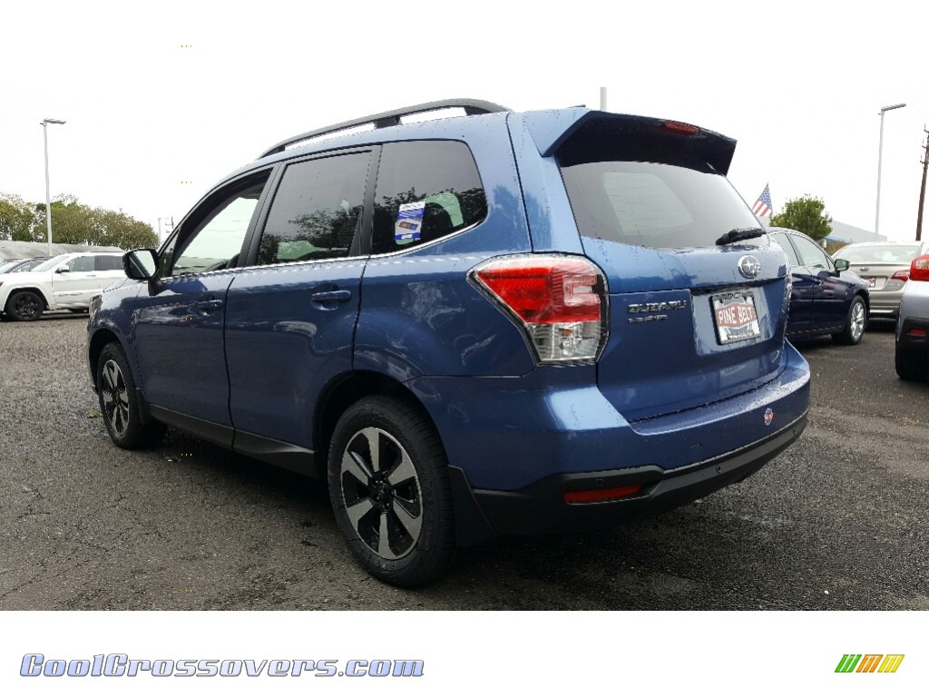 2017 Forester 2.5i Limited - Quartz Blue Pearl / Gray photo #4