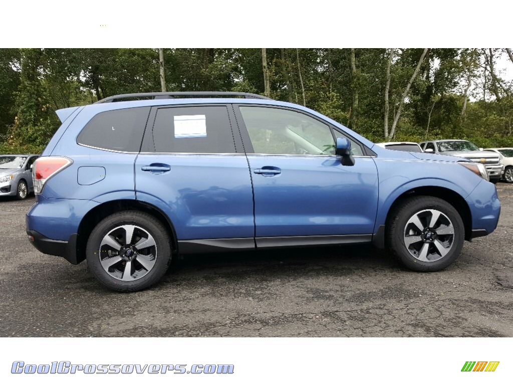 2017 Forester 2.5i Limited - Quartz Blue Pearl / Gray photo #6