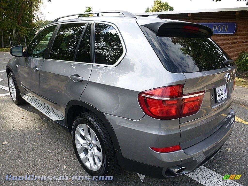 2013 X5 xDrive 35i Premium - Space Gray Metallic / Cinnamon Brown photo #3