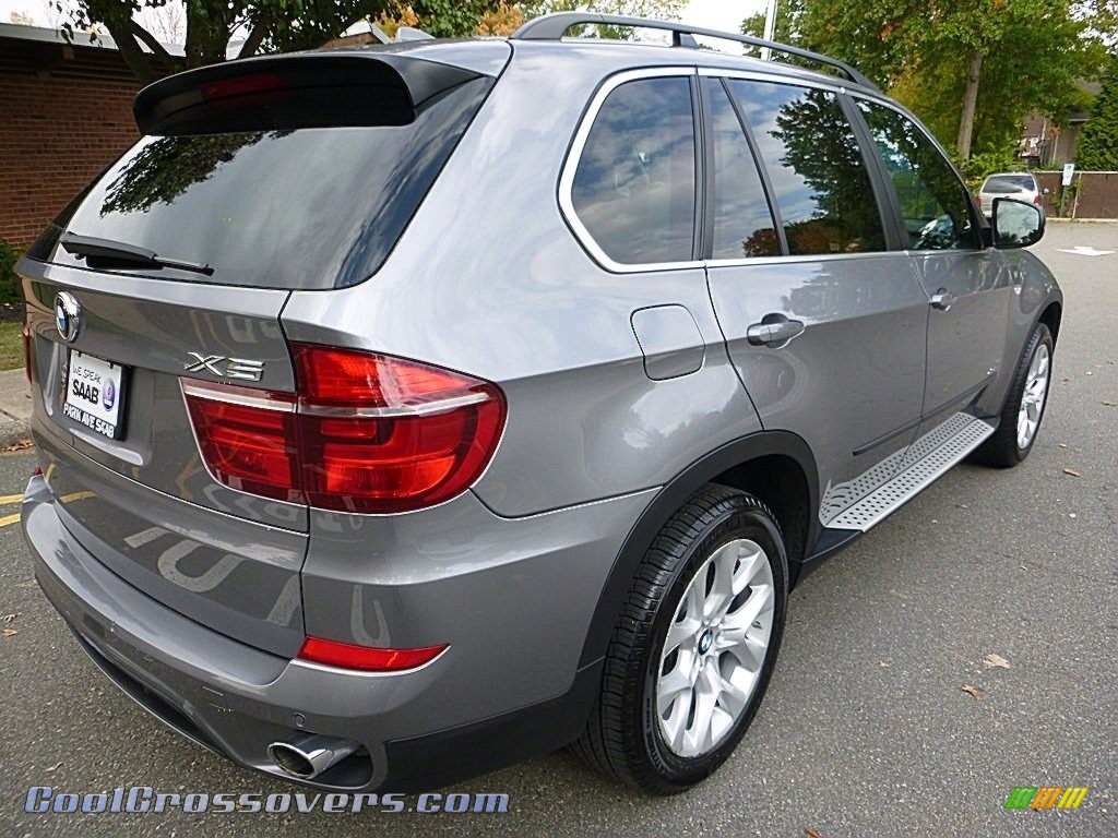 2013 X5 xDrive 35i Premium - Space Gray Metallic / Cinnamon Brown photo #5
