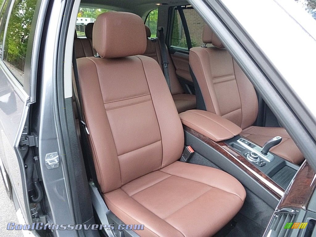 2013 X5 xDrive 35i Premium - Space Gray Metallic / Cinnamon Brown photo #18