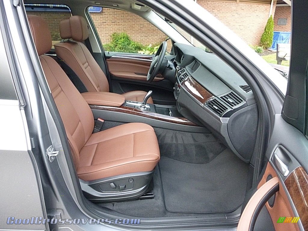 2013 X5 xDrive 35i Premium - Space Gray Metallic / Cinnamon Brown photo #19