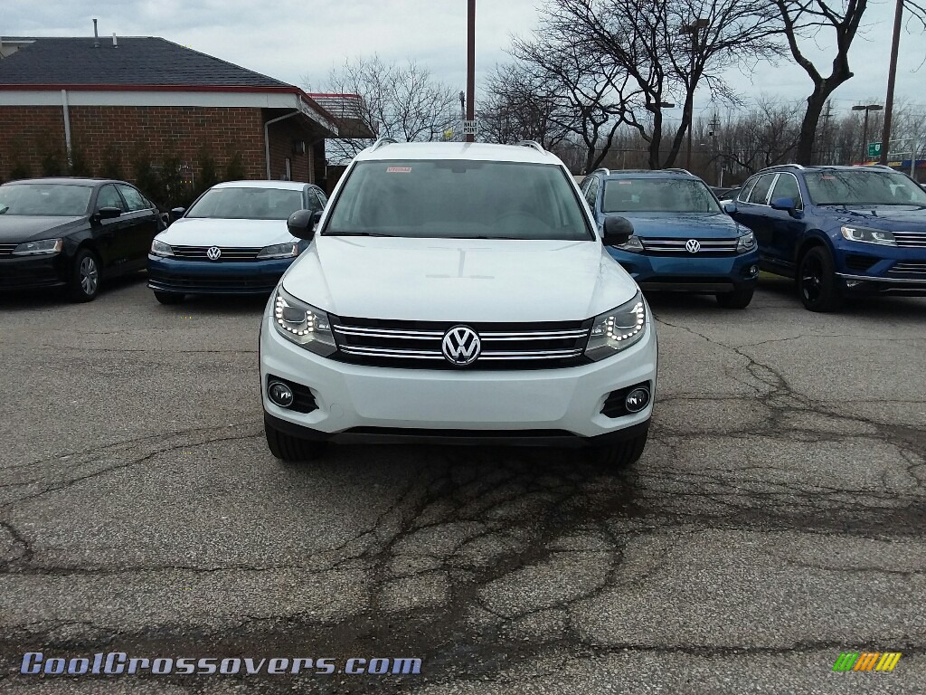 Pure White / Charcoal Volkswagen Tiguan Sport 4MOTION