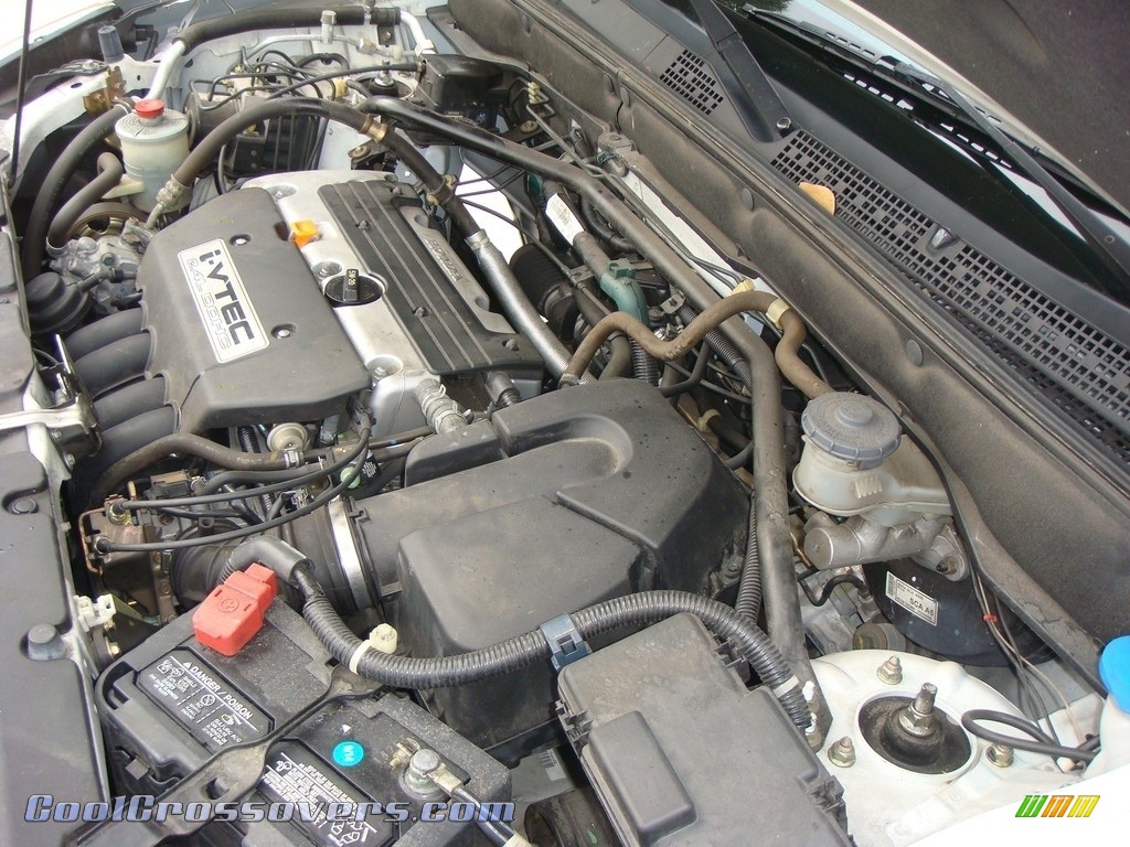 2003 CR-V EX 4WD - Taffeta White / Black photo #24
