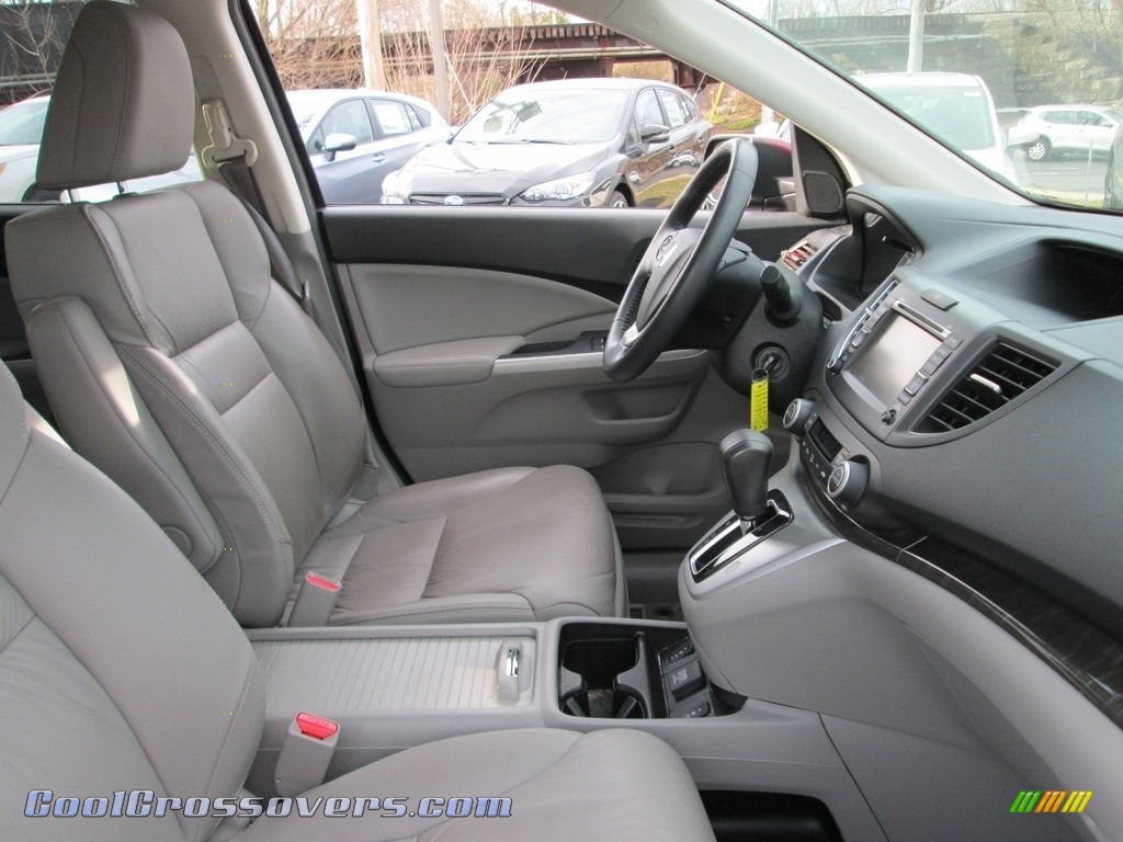2014 CR-V EX-L AWD - Basque Red Pearl II / Gray photo #16