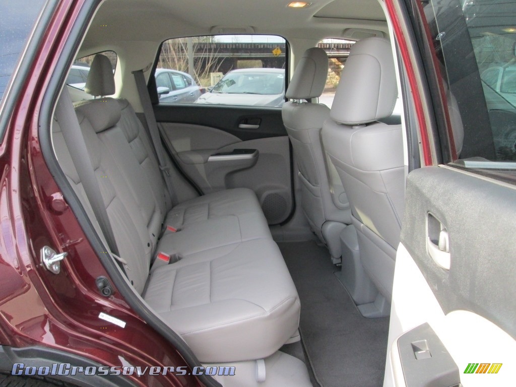 2014 CR-V EX-L AWD - Basque Red Pearl II / Gray photo #18
