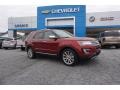 Ford Explorer Limited Ruby Red Metallic Tri-Coat photo #1