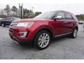 Ford Explorer Limited Ruby Red Metallic Tri-Coat photo #3