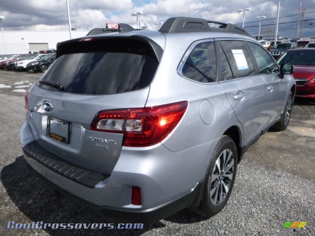 2017 Outback 3.6R Limited - Ice Silver Metallic / Slate Black photo #8