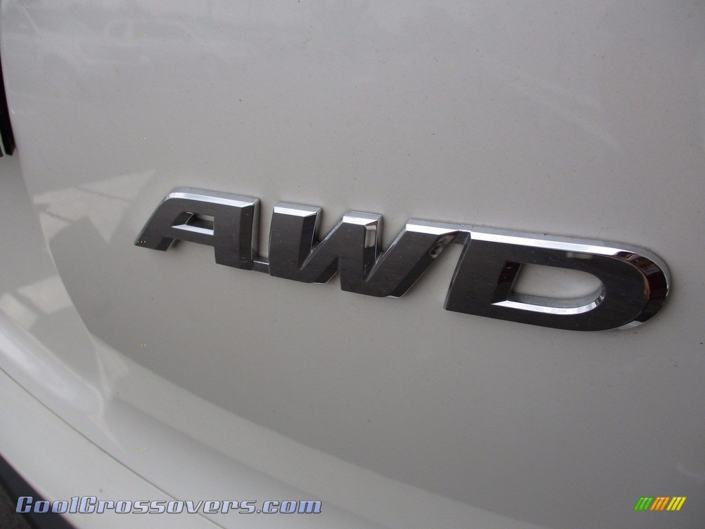 2014 CR-V EX-L AWD - White Diamond Pearl / Gray photo #7