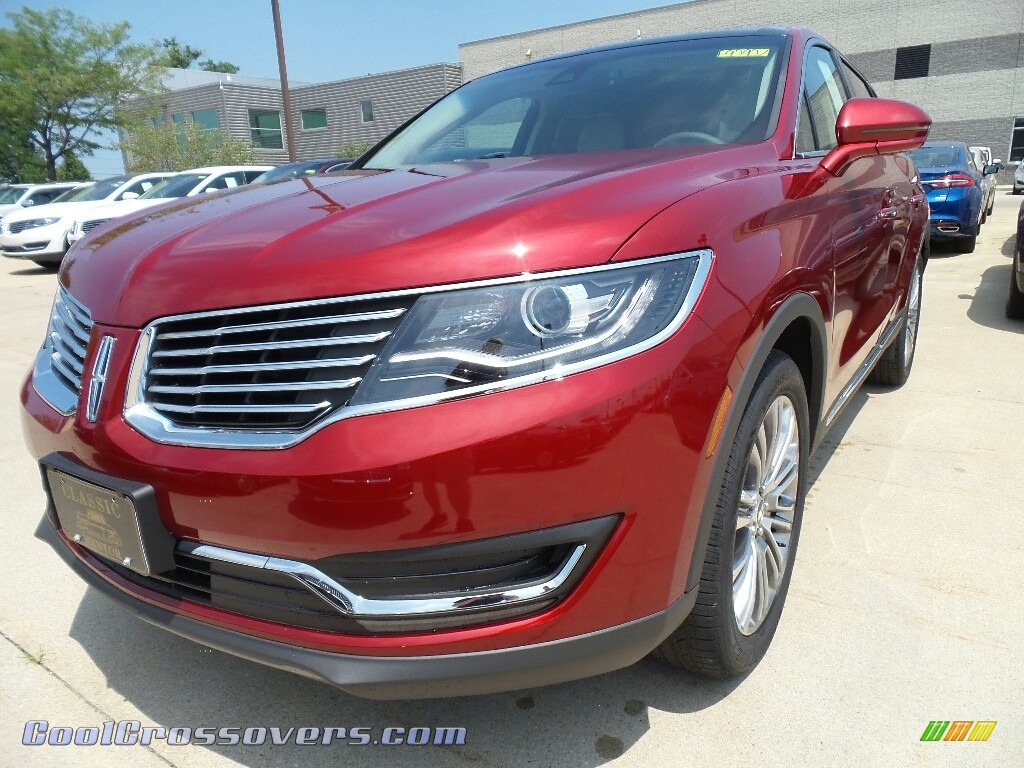 Ruby Red / Cappuccino Lincoln MKX Reserve AWD