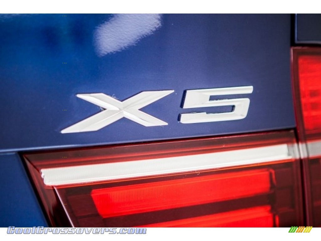 2013 X5 xDrive 35i Premium - Deep Sea Blue Metallic / Black photo #7