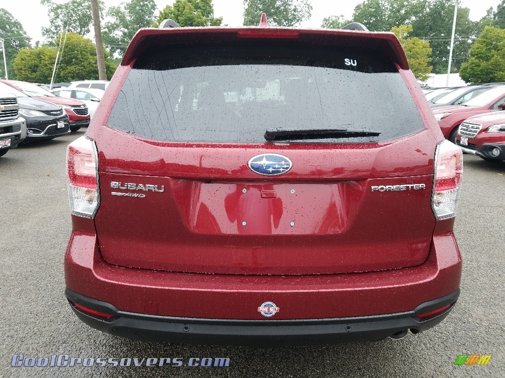 2018 Forester 2.5i Limited - Venetian Red Pearl / Platinum photo #5