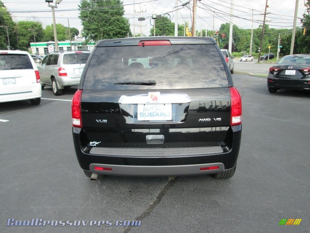 2007 VUE V6 AWD - Black Onyx / Gray photo #7