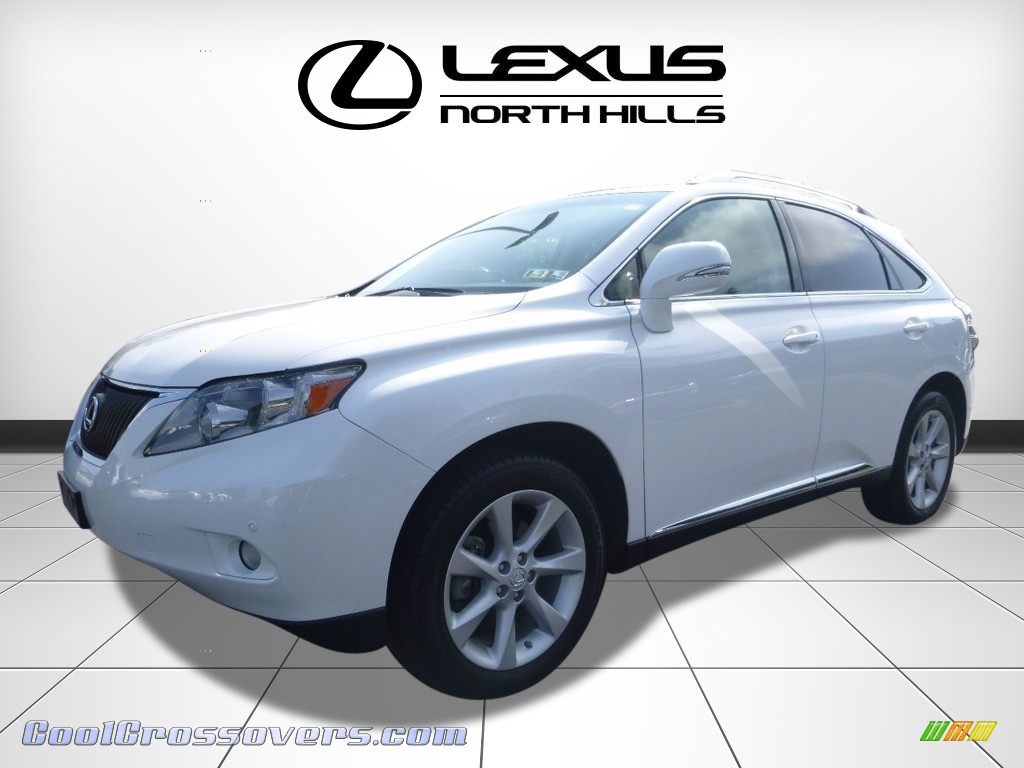 2012 RX 350 AWD - Starfire White Pearl / Parchment photo #4