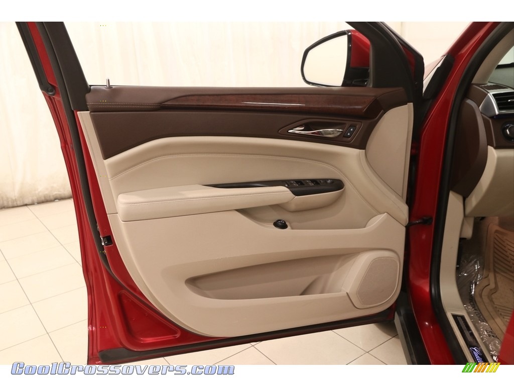 2014 SRX Luxury AWD - Crystal Red Tintcoat / Shale/Brownstone photo #4