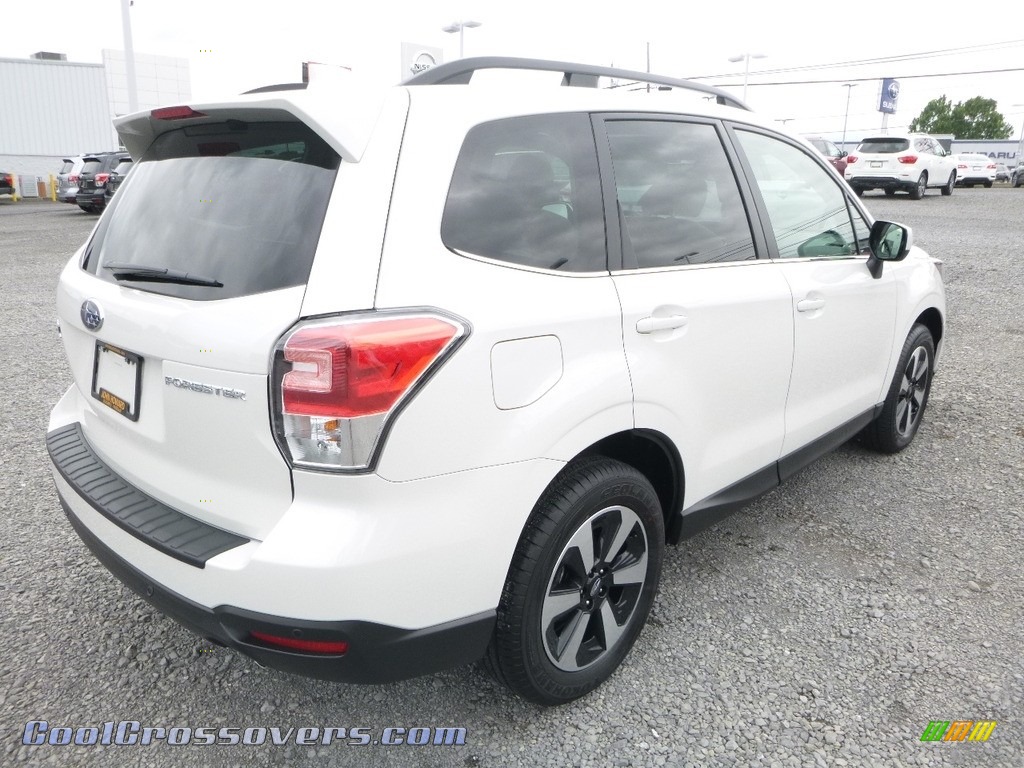 2018 Forester 2.5i Limited - Crystal White Pearl / Platinum photo #8