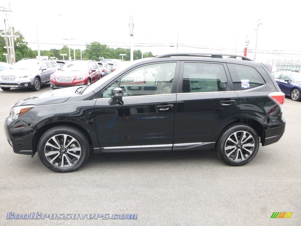2018 Forester 2.0XT Touring - Crystal Black Silica / Brown photo #12