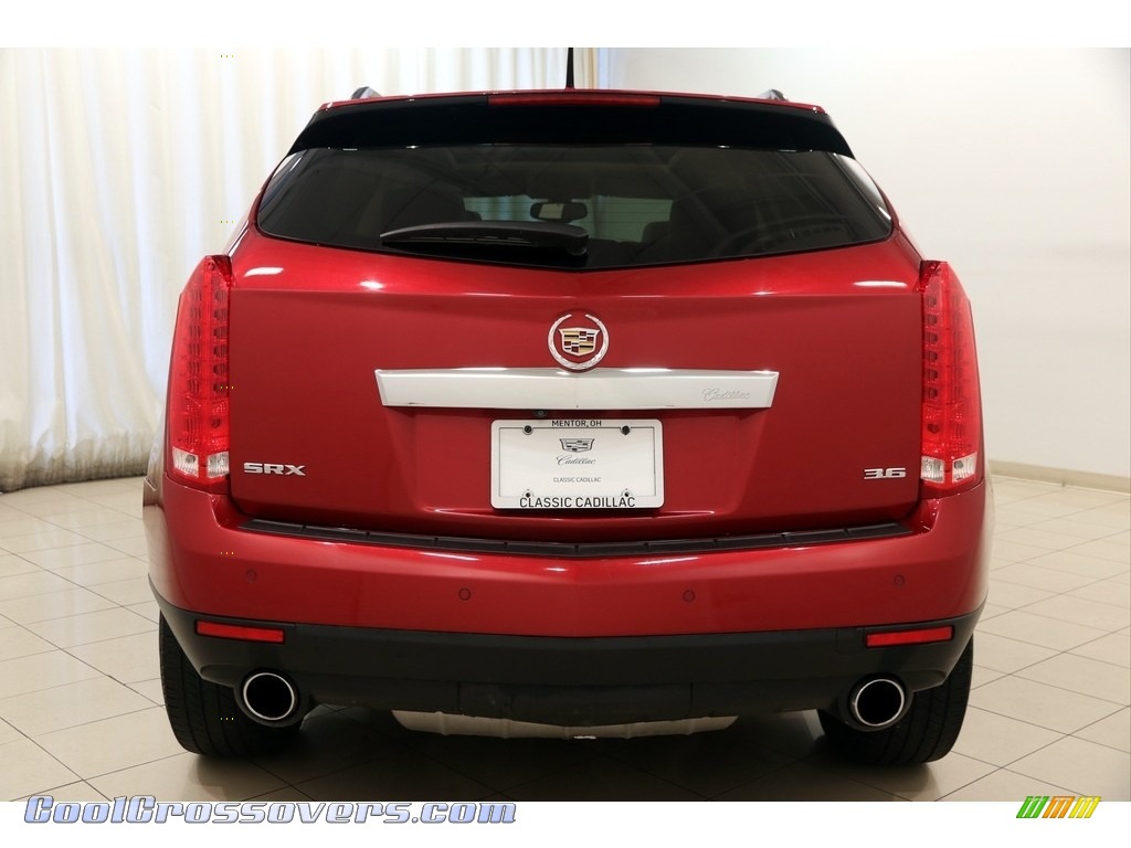 2013 SRX Luxury FWD - Crystal Red Tintcoat / Shale/Brownstone photo #21